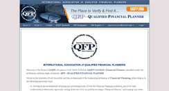 Desktop Screenshot of iaqfp.org